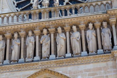 Notre-Dame de Paris cephesinin parçası