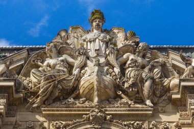 Louvre Pavillon Turgot Gable.
