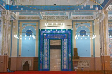 Nur-Astana Camii'nin içi.
