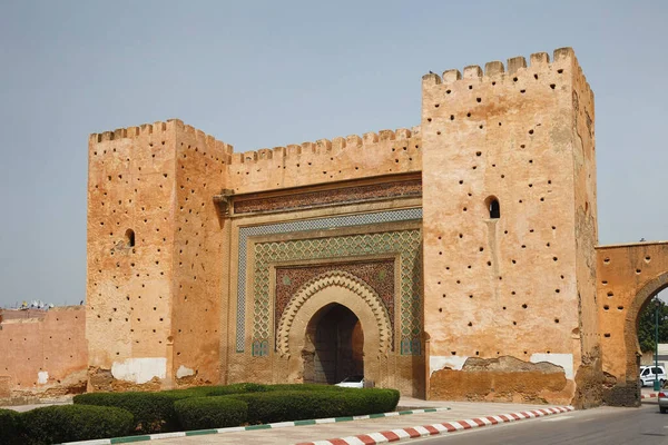 Bab Khemis Gate Meknes Built 1673 Meknes One Four Imperial — Stock Photo, Image