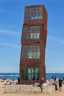 BARCELONA, İspanya - 15 Mayıs 2017: 