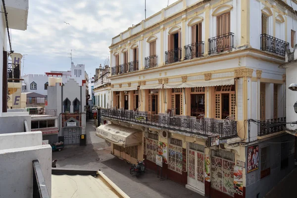 Tánger Marruecos Mayo 2017 Vista Los Antiguos Edificios Históricos Parte — Foto de Stock