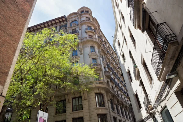 Barcelona Spain Травня 2017 Одна Старих Історичних Будівель Сучасного Стилю — стокове фото
