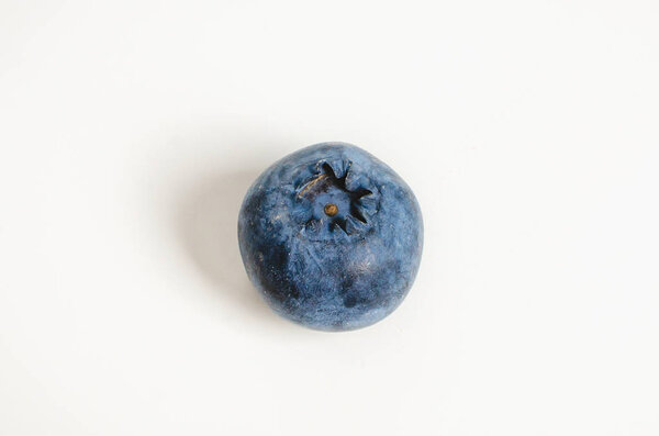 Blueberry isolated. Blueberry on white background. Bilberry. Clipping path.