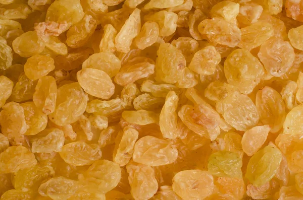 Golden Yellow Raisins Background Grape Raisin Texture — Stock Photo, Image