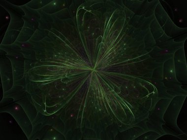 Fraktal renk arka plan