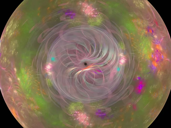 renkli fraktal arka plan