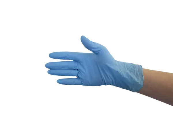 Hand Doctor Glove Isolated — Stock Photo, Image
