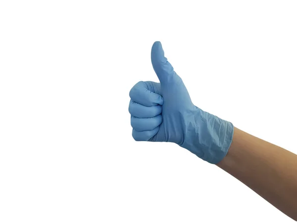 Hand Doctor Glove Isolated — Stock Photo, Image