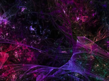 Fraktal arka plan, döngü, sanat