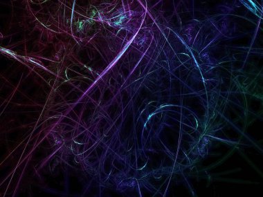 Fraktal dijital arka plan