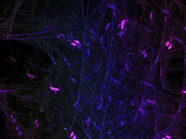 Fraktal dijital arka plan