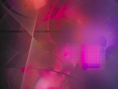 Soyut Fraktal dijital arka plan renkli