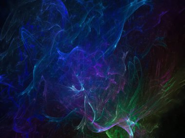 Soyut Fraktal arka plan benzersiz