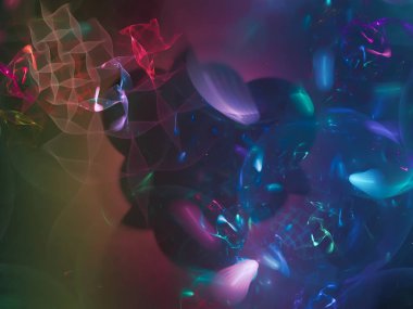 Soyut Fraktal arka plan güzel