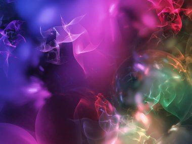 Soyut Fraktal arka plan güzel