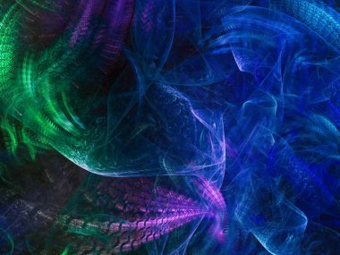 Soyut Fraktal arka plan güzel