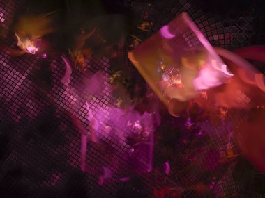 Soyut Fraktal dijital arka plan tasarım