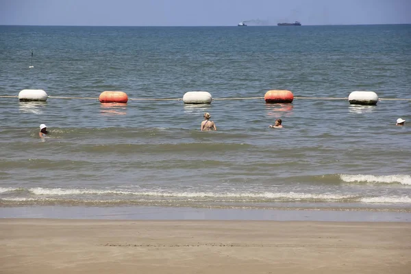 May 2011 Pattaya Thailand City Beach Tourists Royalty Free Stock Photos