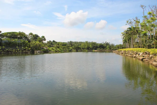 Parque Piedra Millones Años Granja Cocodrilos Pattaya —  Fotos de Stock