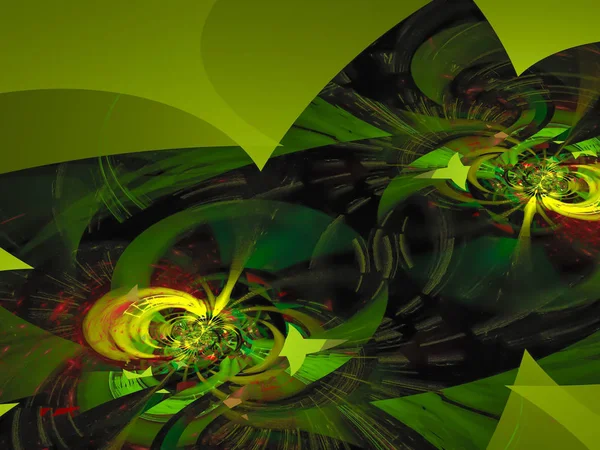 abstract fractal color digital background