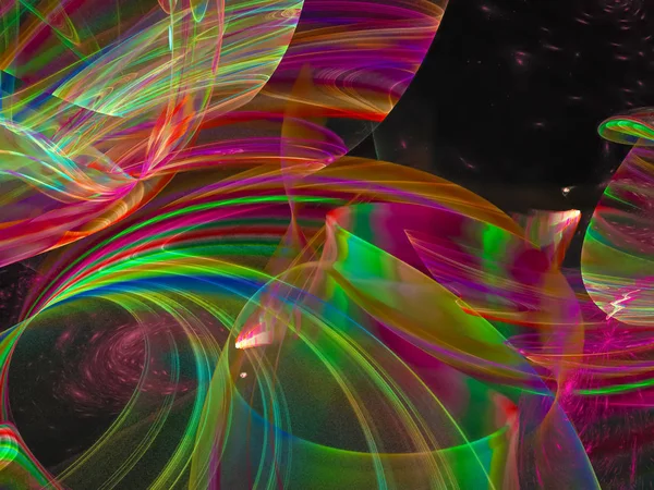 abstract fractal color digital background