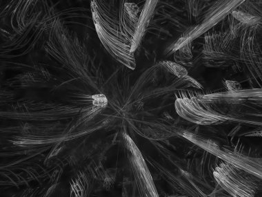 Fraktal soyut, dijital arka plan, yaratıcı tasarım, kaos