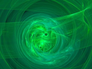 Soyut Fraktal güzel, renkli dijital tasarım