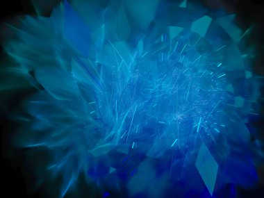 Fraktal soyut, dijital arka plan, güzel tasarım sihirli fantezi