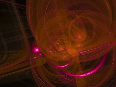 Fraktal soyut, dijital arka plan, güzel tasarım sihirli fantezi