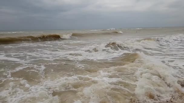 Морські Хвильові Пейзажі — стокове відео