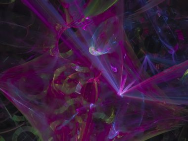 Soyut Dijital fraktal, güzel tasarım