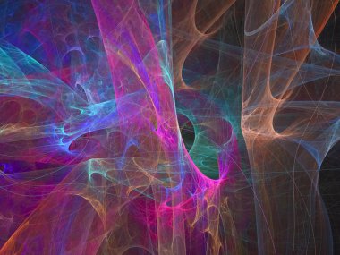 Soyut Dijital fraktal, güzel tasarım