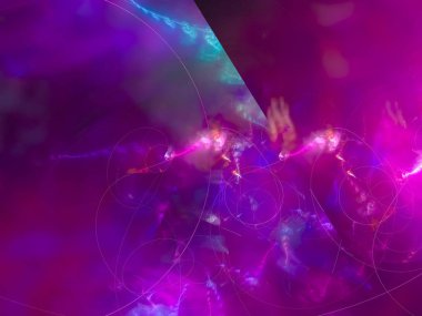 Soyut Dijital fraktal, güzel tasarım