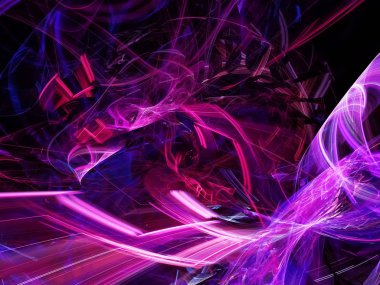 Dijital Soyut Fraktal, yaratıcı tasarım, sihirli özel