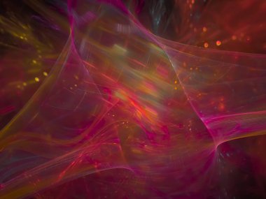 Dijital Soyut Fraktal, güzel tasarım, fantezi, şenlikli