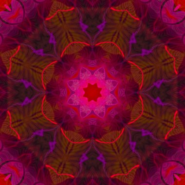 Dijital kaleydoskop arka plan, güzel tasarım