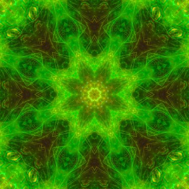 Soyut Dijital kaleydoskop arka plan, güzel tasarım, oriental