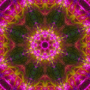 Soyut Dijital kaleydoskop arka plan