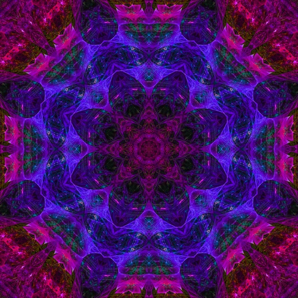 Abstrakte Digitale Kaleidoskop Hintergründe — Stockfoto