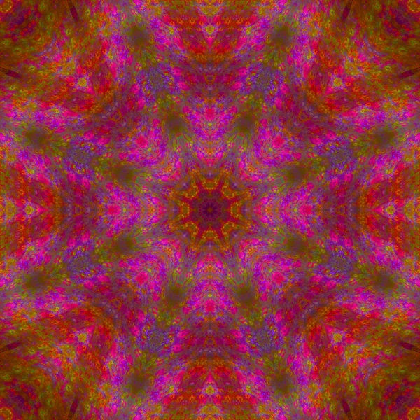 Abstract Digital Kaleidoscope Background — Stock Photo, Image