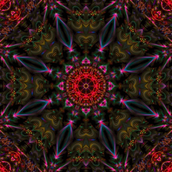 Soyut Dijital kaleydoskop arka plan