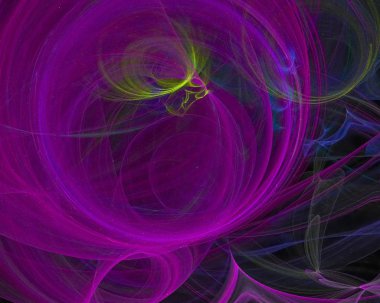 Fraktal dijital soyut, güzel tasarım