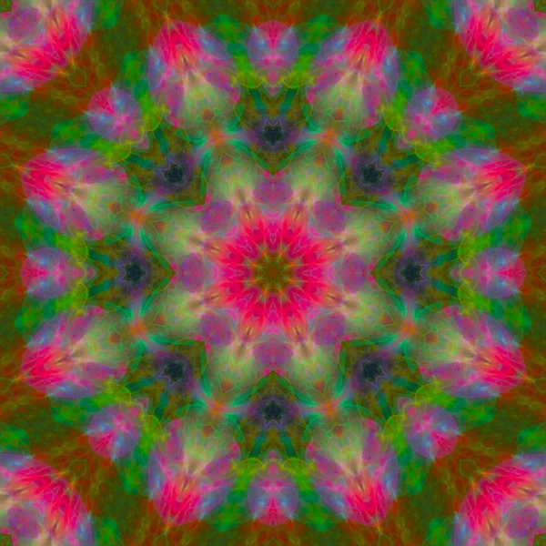 Mandala Kalejdoskop Abstrakt Digital Design Orientalisk Fantasy — Stockfoto