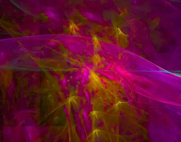 Abstract Fractal Digital Design Beautiful Disco Party — Stock Photo, Image