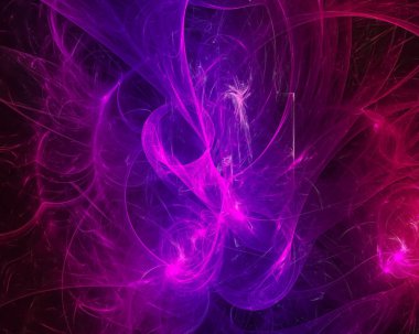 Soyut Dijital fraktal, güzel tasarım, disko, parti