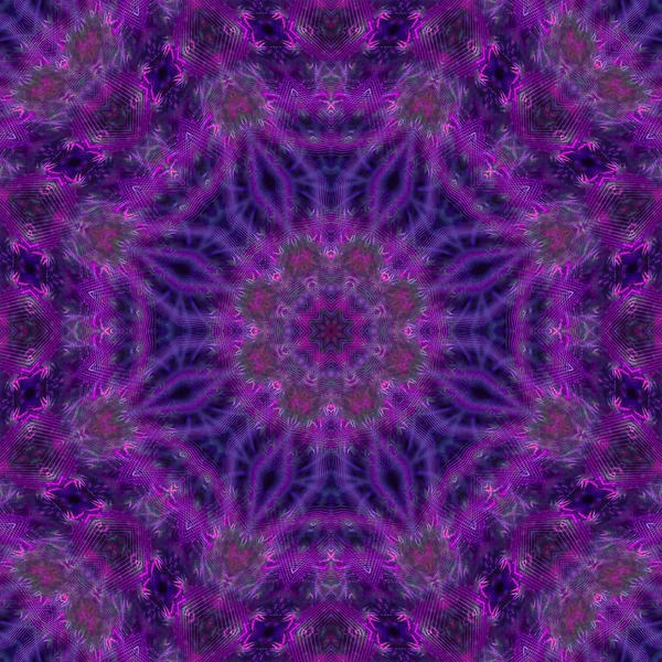 Kaleidoscope Abstract Digital Design Mandala — Stock Photo, Image