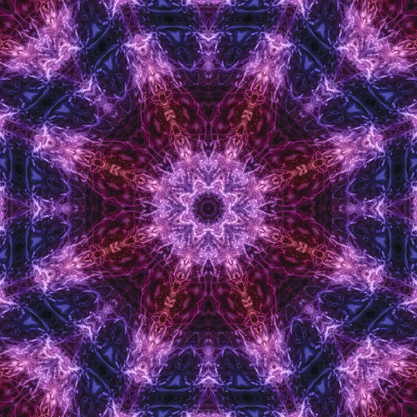 Kaleidoscope Abstract Digital Design Mandala — Stock Photo, Image