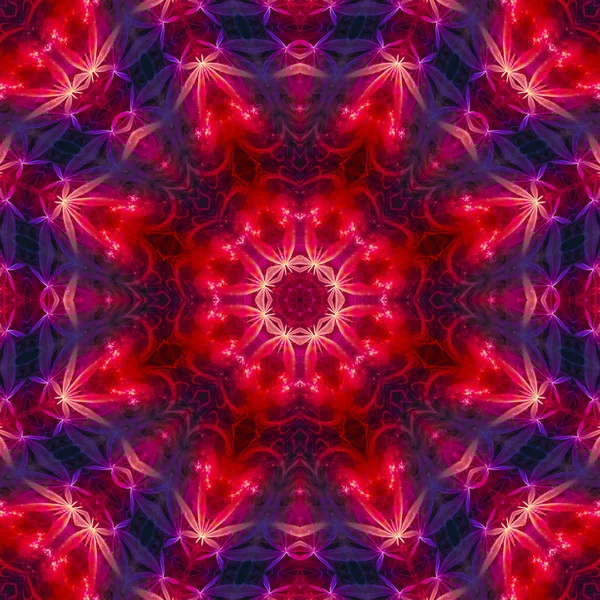 Kaleidoskop Abstrakten Digitalen Design Mandala — Stockfoto