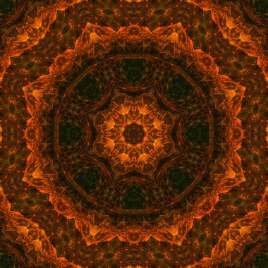 Soyut Dijital kaleydoskop güzel tasarım, Arapça